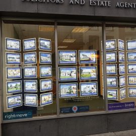 LED Estate Agents Property Displays in Hawick, Borders, Scotland