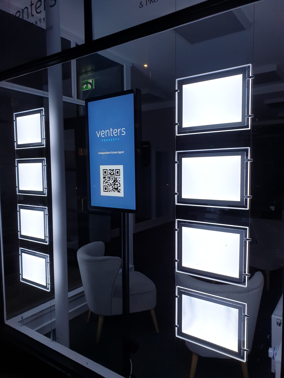 Estate Agents Window Displays Scotland Property Displays